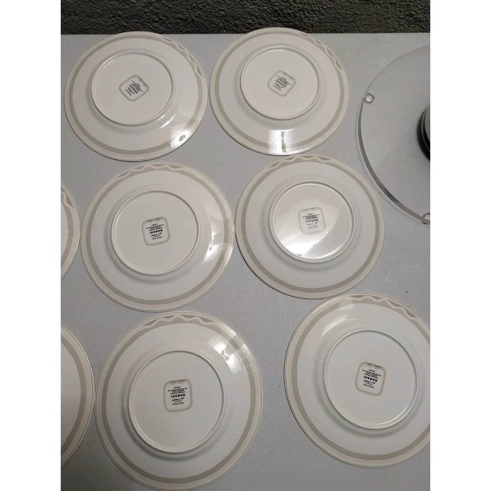 Sasaki Salad Serving Plates 8.5